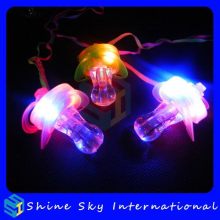 Fashionable Hot-Sale Bar Led Whistle Flashing Pacifier Nipple