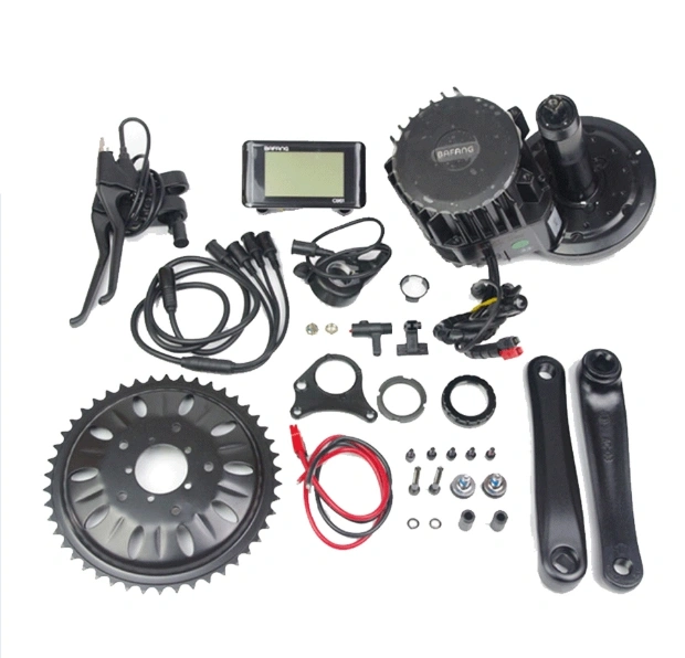 48V 1000W Bafang MID Drive Electric Bike Conversion Kits