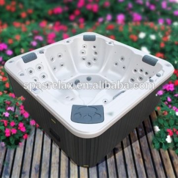 Luxury Family Outdoor Spa with Recreation Equipment