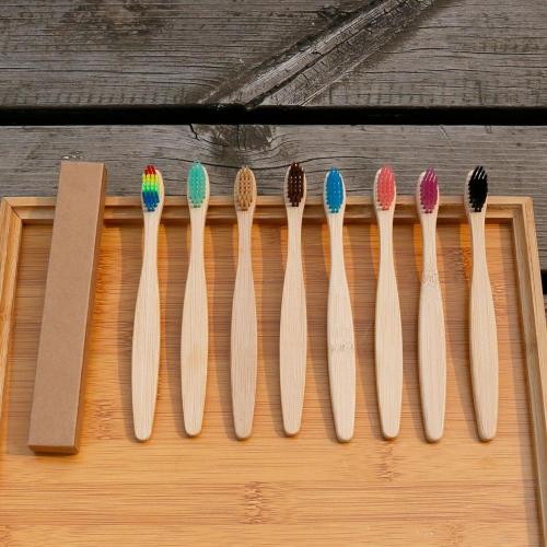 Eco friendly bamboo toothbrush kids