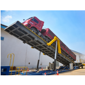 Movable Type Bulk Truck Dumper