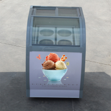 Show case refrigerator ice cream freezer for convenience store