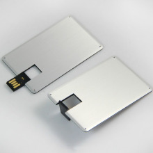 Ultra Slim Metal USB Memory Stick Card Style USB Key