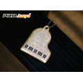 High reflective pvc+sponge keychain