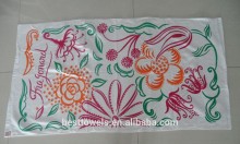 towel in stock reactive printed promotional beach towel
