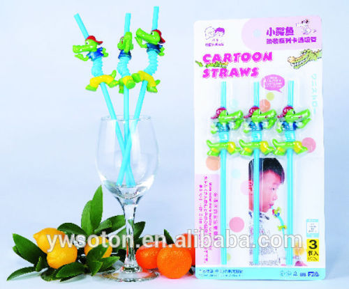 Crazy pvc patent straws