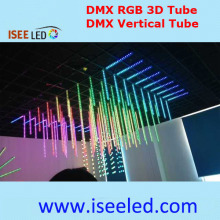 Lampu klub wengi DMX 3D Gantung Tube