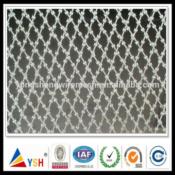 Hot Sale!!Galvanized razor barded wire