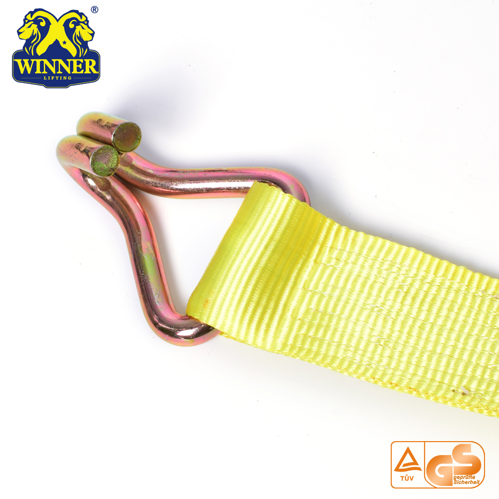 Hot Sell Nylon Lashing Straps Ratchet Tie Down