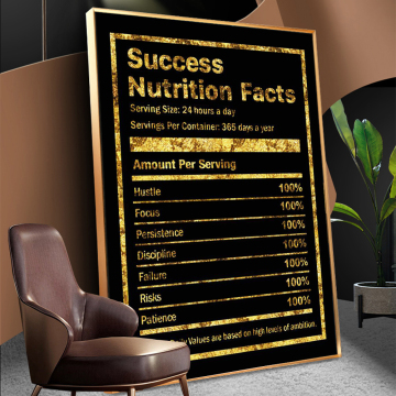 Explore the Depths of Success: Classic Inspirational Quotes in Iceberg Motifs - Poster, Print, Canvas Art Collection