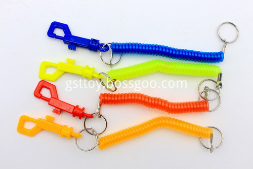 Plastic Clip Keychain