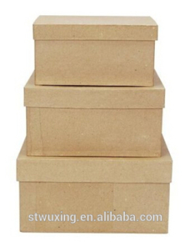 kraft paper stroage box set of 3