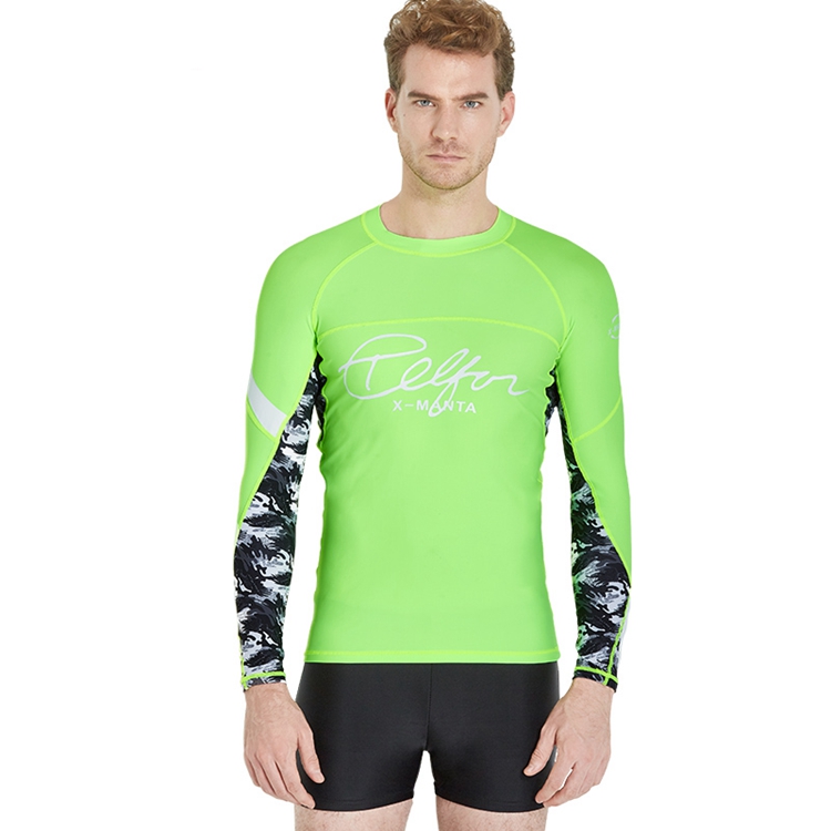 Custom UV50 Fabric Sublimated Chinese Manufacturer Swimming Rash Guard