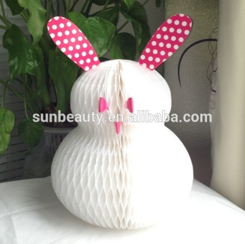 Easter Rabbit honeycomb Decorations