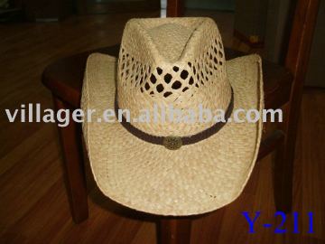 raffia cowboy hat,cowboy hat