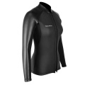 Zeilin gladde huid lange mouw vrouwen wetsuit top