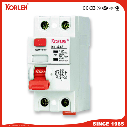 New Type Residual Current Circuit Breaker 300mA 500mA