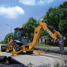 Used Case Backhoe Loader Excavator 580 590 695 for Sale at Low Prices