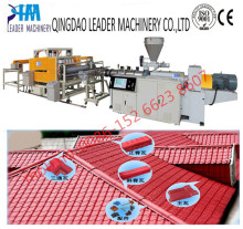 PVC/ASA glazed roofing tiles extrusion line