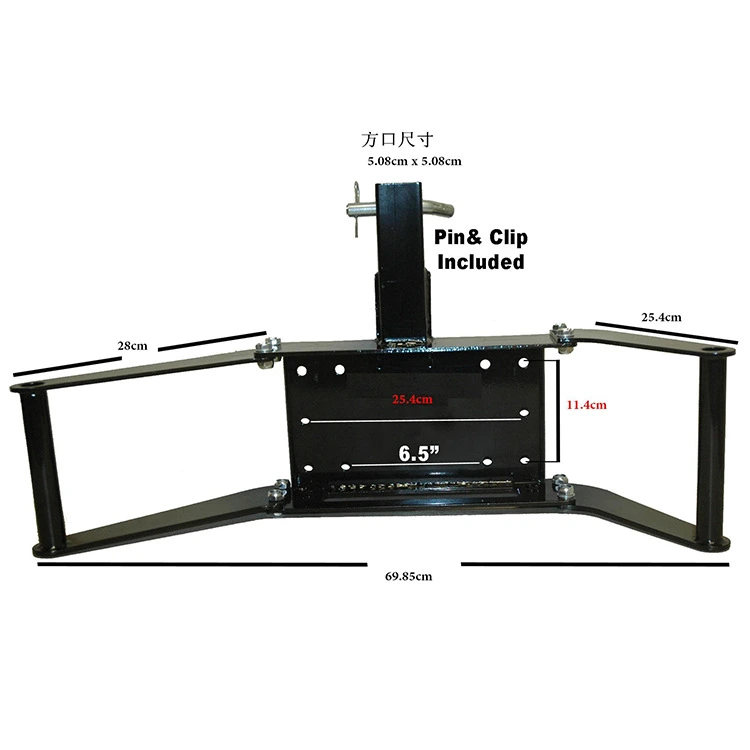 8000lb-20000lb Winch Fold Mounting Plate