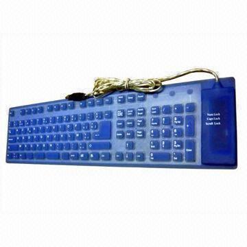 Standard 109-key Flexible Keyboard CE, FCC, RoHS, PAHS