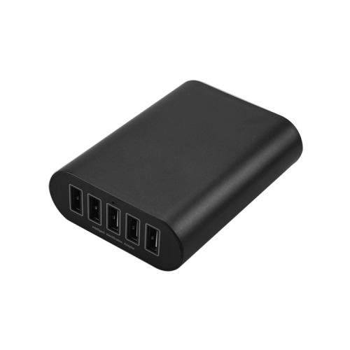 Högkvalitativ 45W 5-ports USB-billaddare