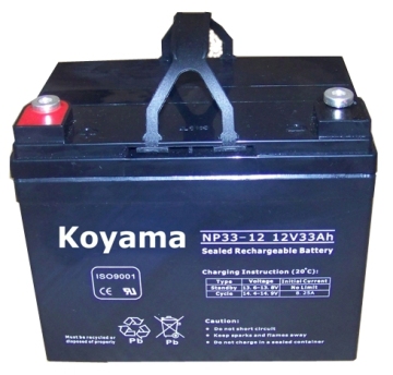 12V33ah SMF VRLA Battery Np33-12