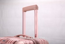 ABS PC luggage zipper aluminum frame box