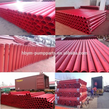 DN125 Concrete harden steel pipe /harden tube