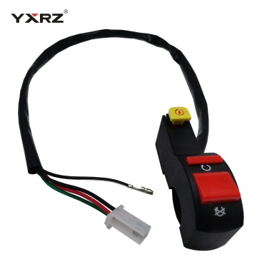 Handlebar 7/8"22mm DC 12V 2A headlamp flame out