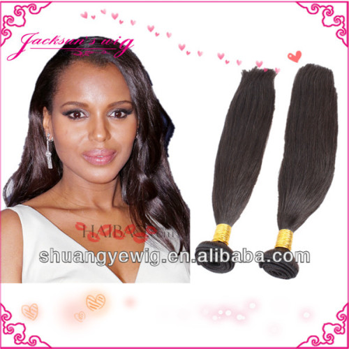 Wholesale pure indian remy virgin human hair weft, hair weft