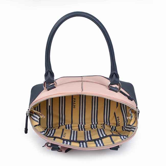 plain leather shopping shell bag lady hand bag women tote bag with shoulder strap