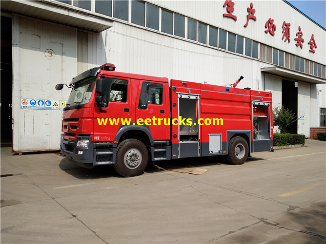 Water Foam Steyr Fire Trucks