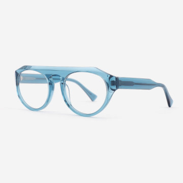 Pilot Bevelling Acetate Men's Optical Frames