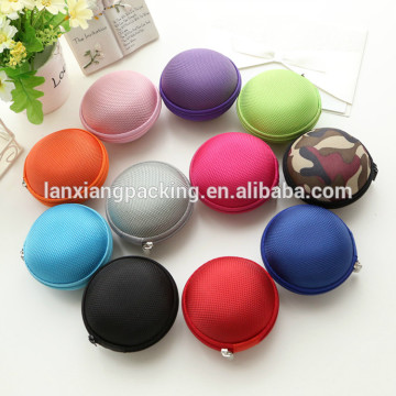 EVA Case Custom,Round Coin Case with Zipper