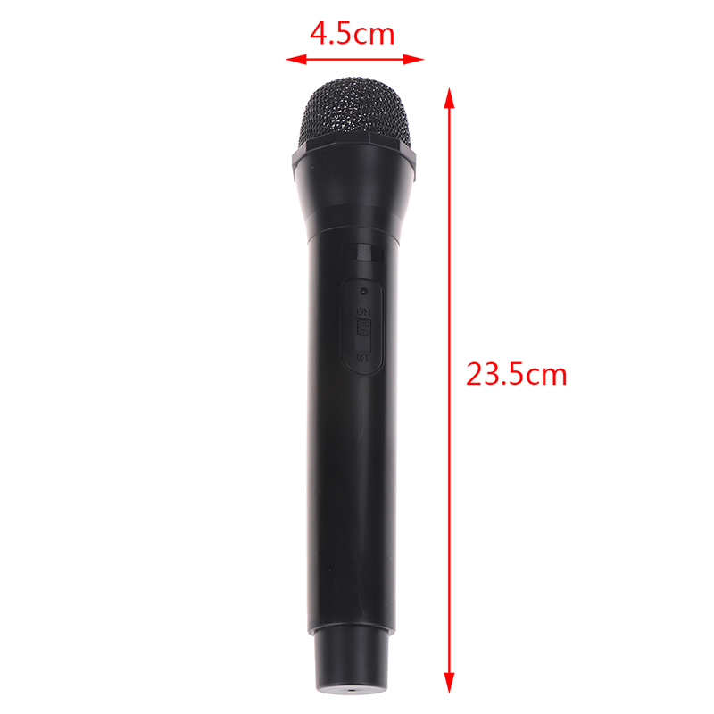 Hot Selling Photo Booth Props Plastic F ake Mic Microphone Prop