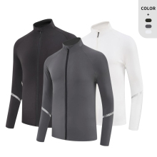 Gym Coat Men's Stretch Long Sleeve Tracksuit