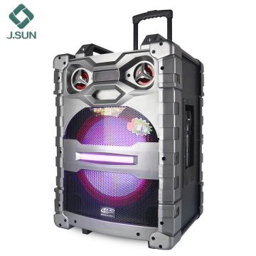 Portable speaker mp3 player microphone system