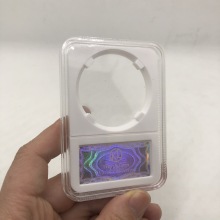 Acrylic Coin Holder: 40mm Anti-Counterfeit Shell Challenge Coin Protective Frame