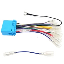 20 Pin Adapter Plug Bullet Terminal Auto Stereo CD Player Wiring Harness for Honda Cars