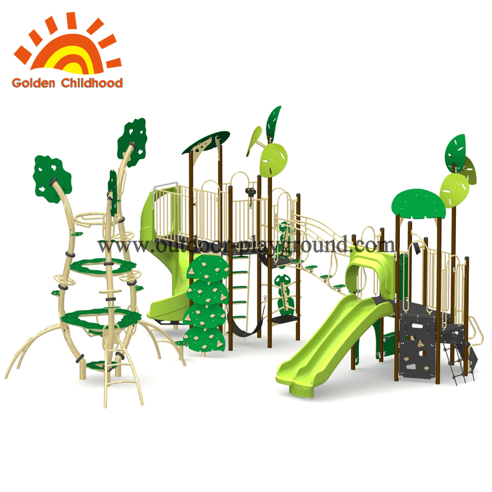 Cute Jungle Outdoor Playground Equipment For Sale