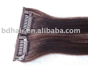 remy clip in hair extention