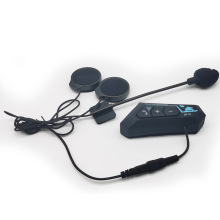BT22 Motorcycle Helmet Headset: BT 5.0 Wireless Waterproof Communication
