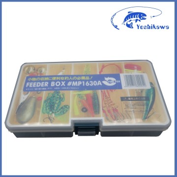 [Yoshikawa] Fishing Tackle Tool box Clear plastic tackle boxes 1630A