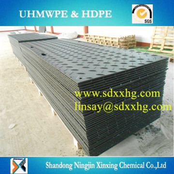 mobile crane ground mat/ground protection mats/impact resistant HDPE road mat