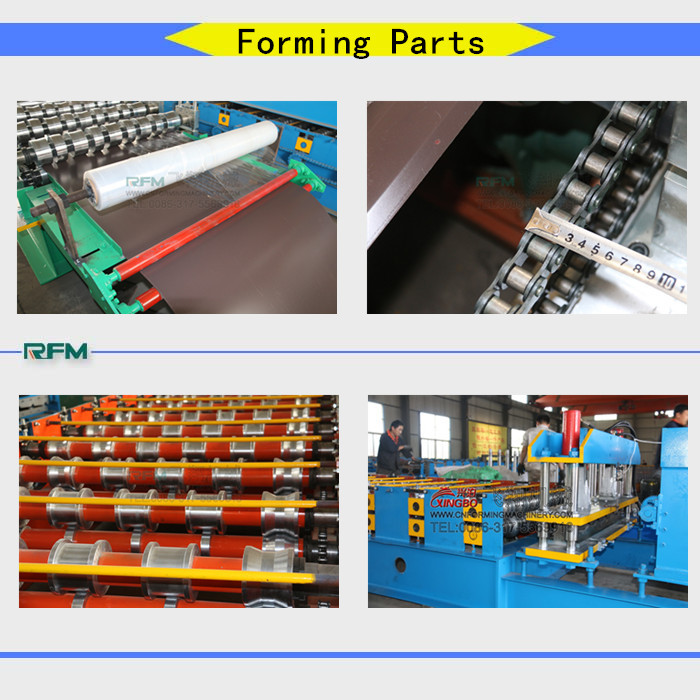 Feixiang steel trapezoidal roof plate making machine