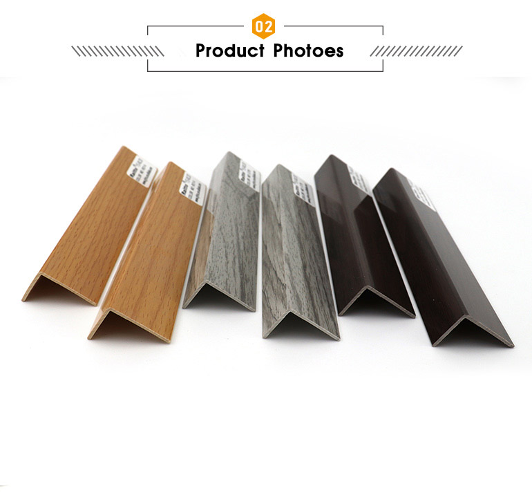 Direct Factory Competitive Price OEM Plastic Pvc Products L-shaped profile,YS-ML30
