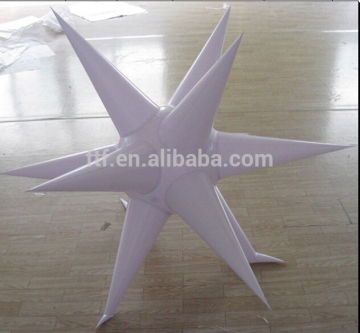 Inflatable white star balloon, inflatable small star