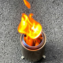 Ur-health Adjustable table fire pit smokeless backyard fire pit