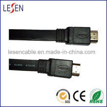 Flat HDMI Cable 1.4 Version Supports 3D